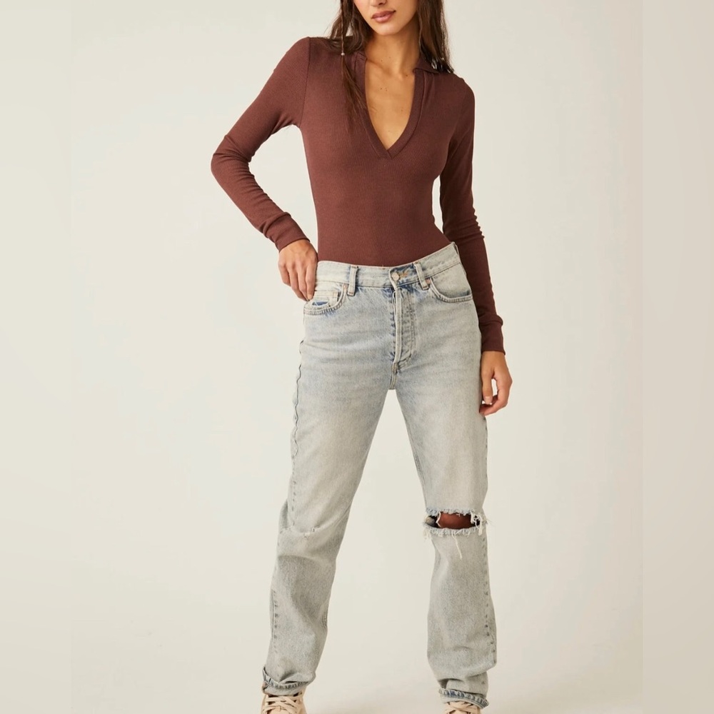 Free People Bodysuit Intimately Do It Right - Picture 1 of 8